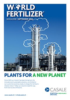 World Fertilizer Magazine cover September 2024